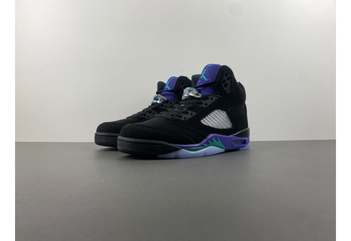 Air Jordan 5 Retro ''Black Grape -136027-007