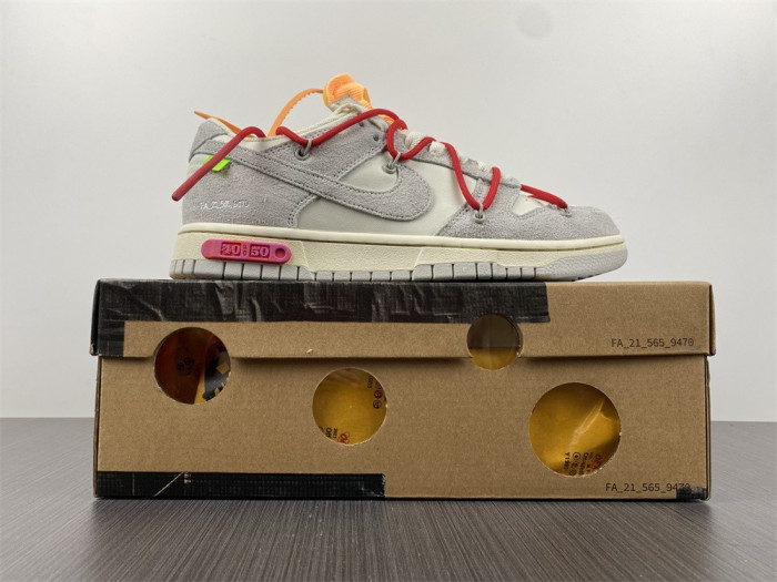 o-w x dunk low “40 of 50” dj0950-103