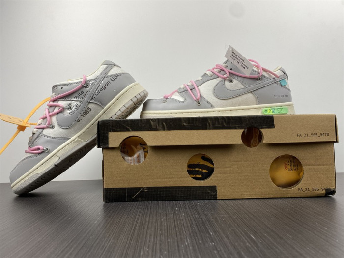 o-w x dunk low 