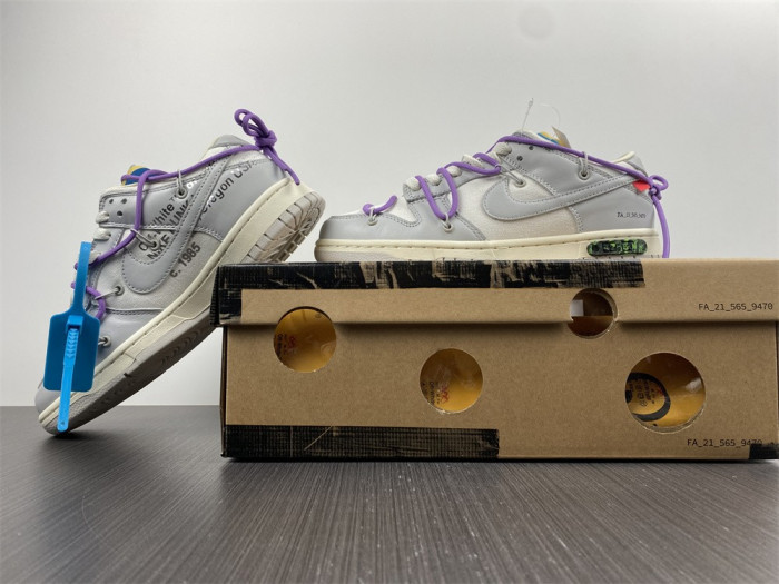 o-w x dunk low 