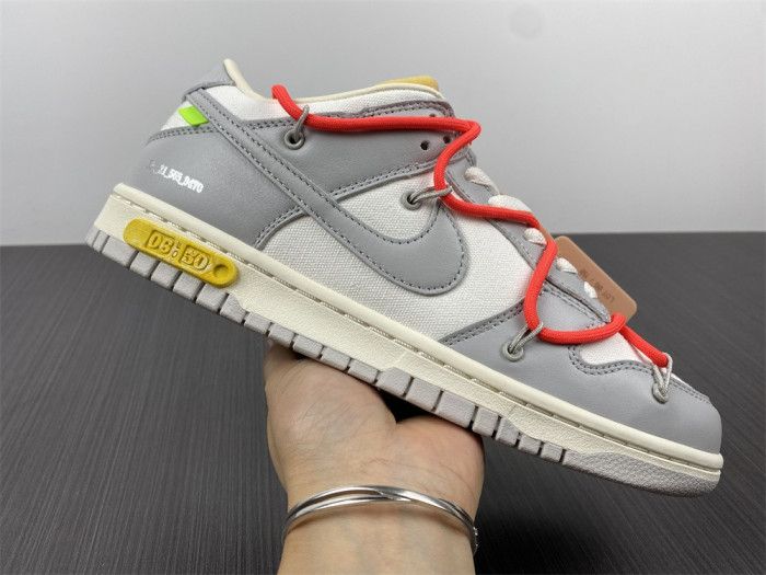 o-w x dunk low “06 of 50” dm1602-110