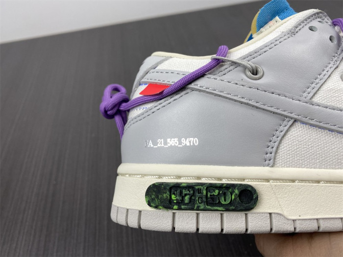 o-w x dunk low 