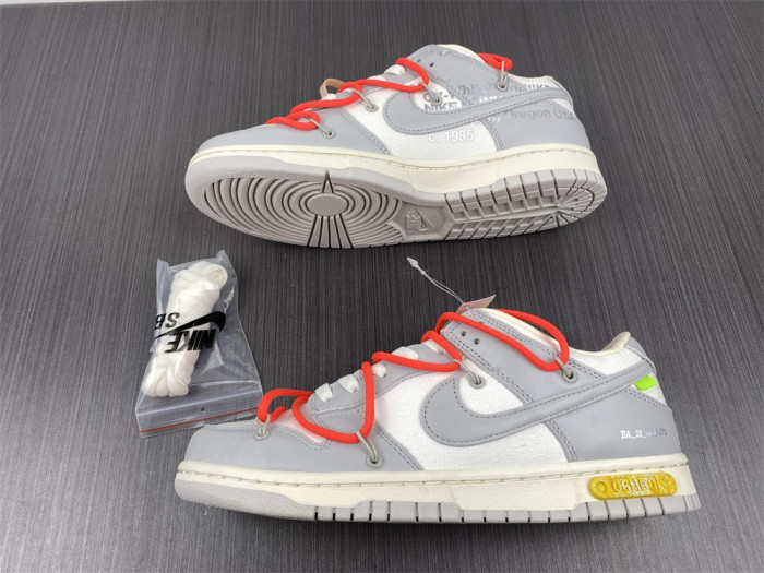 o-w x dunk low “06 of 50” dm1602-110