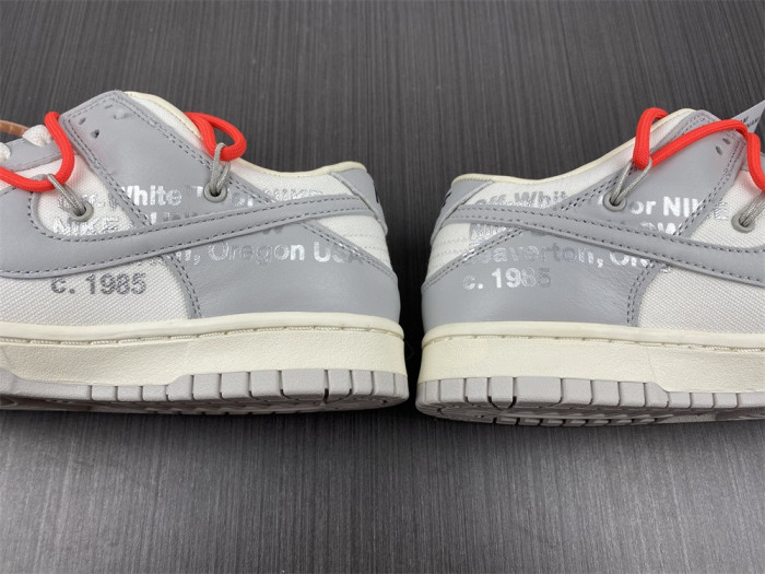 o-w x dunk low “06 of 50” dm1602-110
