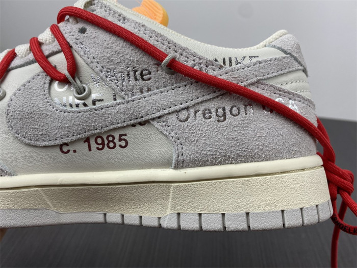 o-w x dunk low “40 of 50” dj0950-103