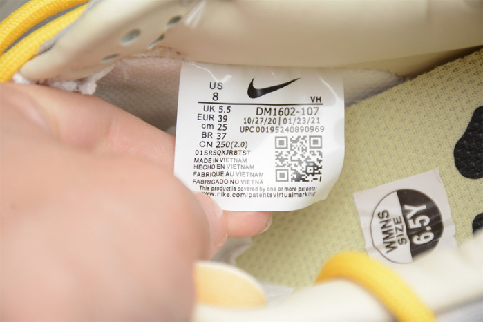 o-w x dunk low “29 of 50” dm1602-107