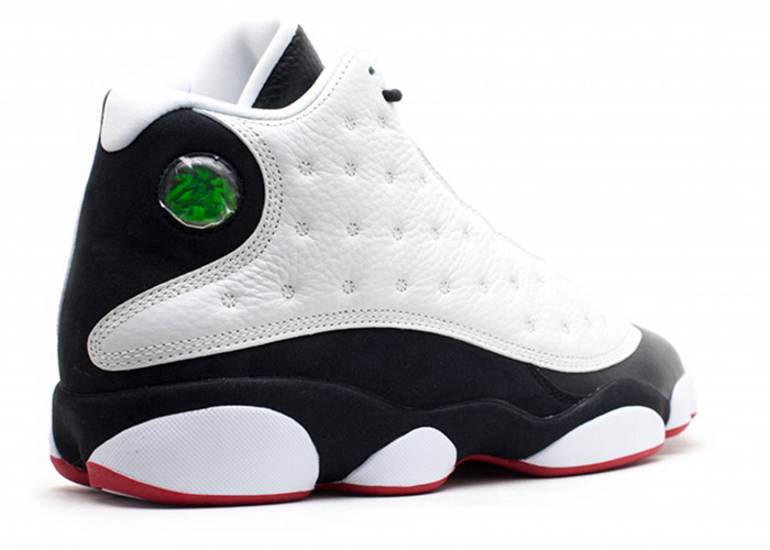 air jordan 13 retro "he got game" white/ black-true red 309259-104