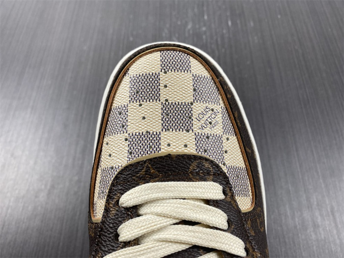 nike air force 1 low l**is V*t*n monogram brown damier azur-6a8pyl-001