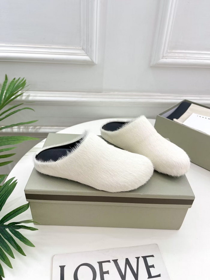 marni mules white