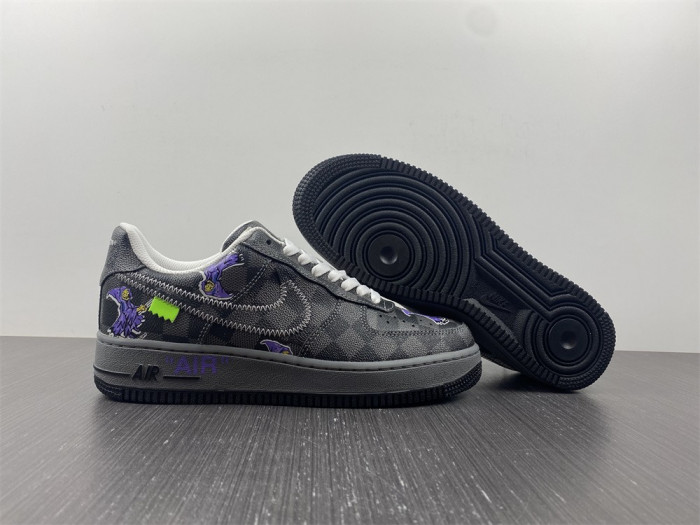 nike air force 1 low l**is V*t*n grey-6a8pyl-100