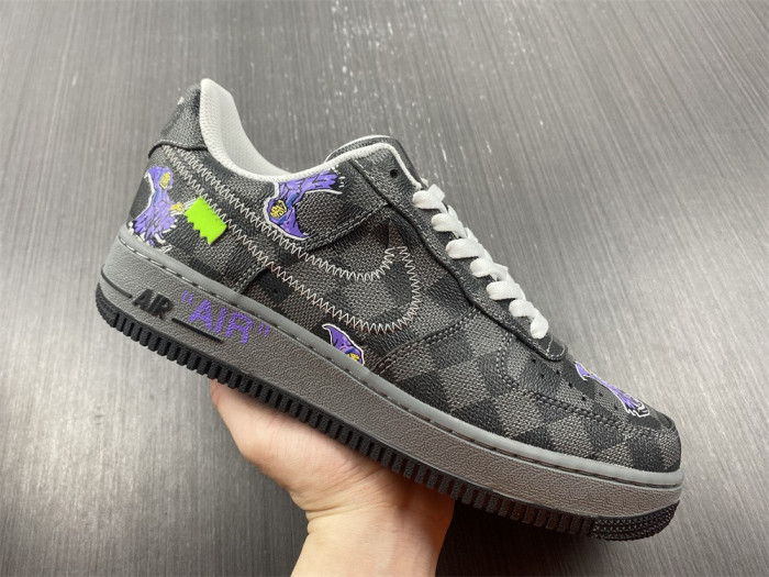 nike air force 1 low l**is V*t*n grey-6a8pyl-100