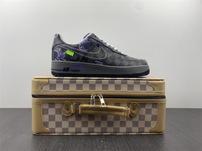 nike air force 1 low l**is V*t*n grey-6a8pyl-100