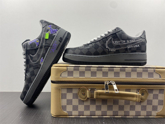 nike air force 1 low l**is V*t*n grey-6a8pyl-100