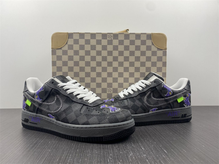 nike air force 1 low l**is V*t*n grey-6a8pyl-100