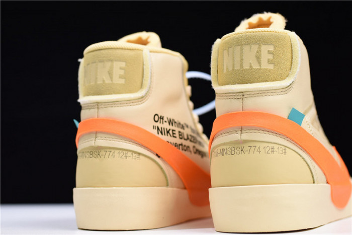 o-w nike blazer studio mid pale vanilla aa3832-700