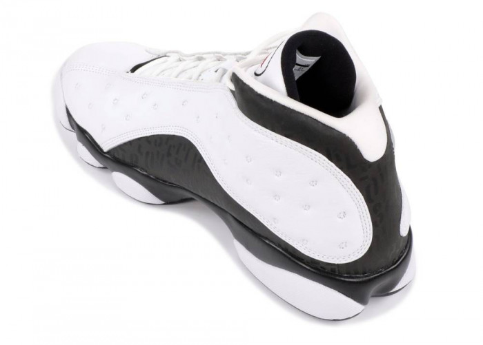 air jordan 13 retro sngl day "love and respect" black/ white mens 888164-112