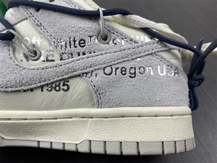 o-w x dunk low “20 of 50” dj0950-115