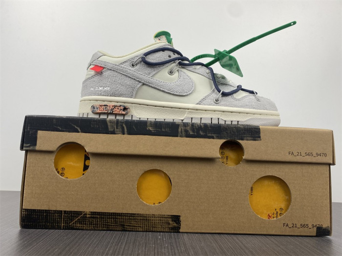 o-w x dunk low “20 of 50” dj0950-115
