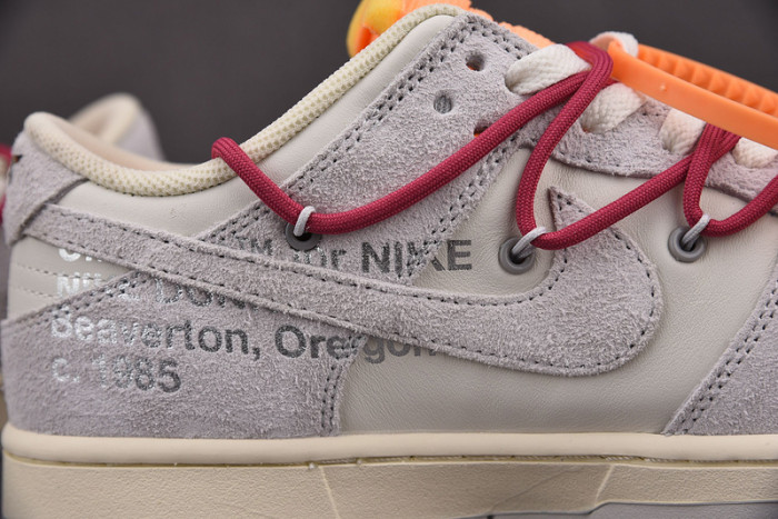o-w x dunk low “35 of 50” dj0950-114
