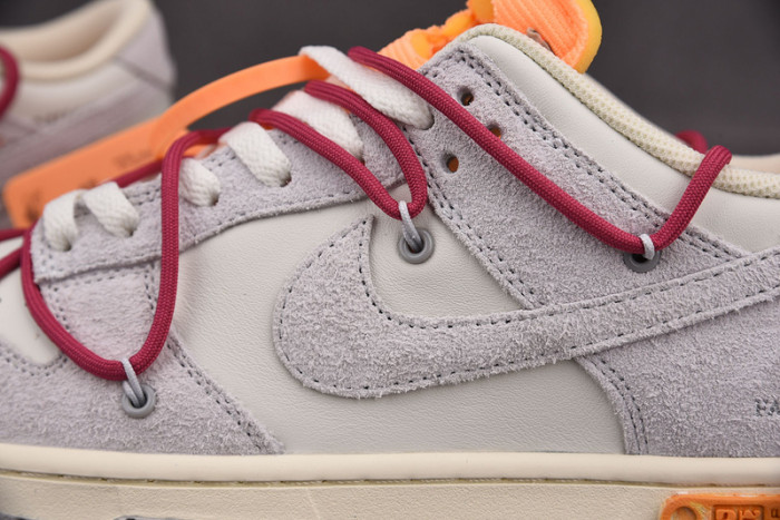 o-w x dunk low “35 of 50” dj0950-114