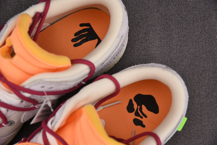 o-w x dunk low “35 of 50” dj0950-114
