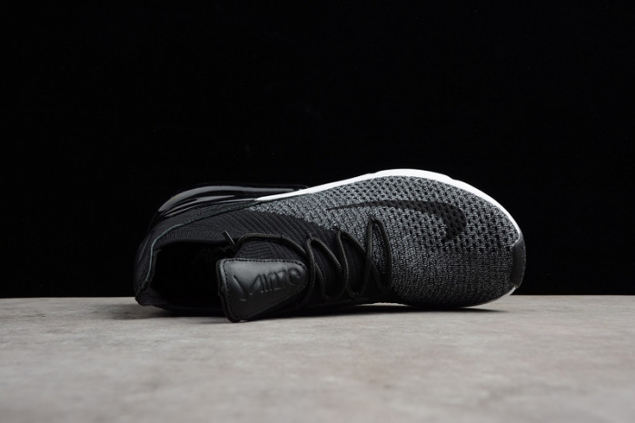 nike air max 270 flyknit “oreo” black/white ao1023-001