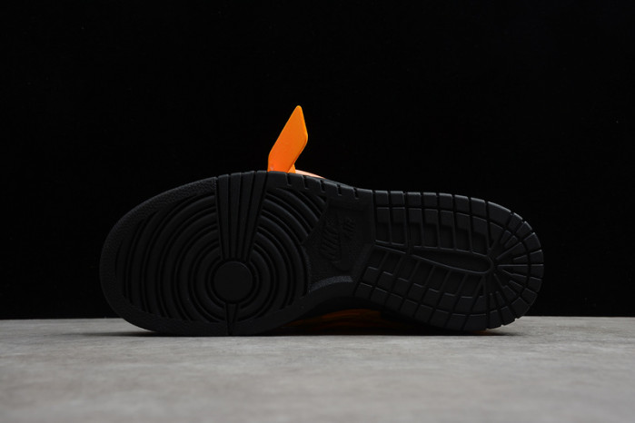 o-w x nike air rubber dunk “university gold cu6015-700
