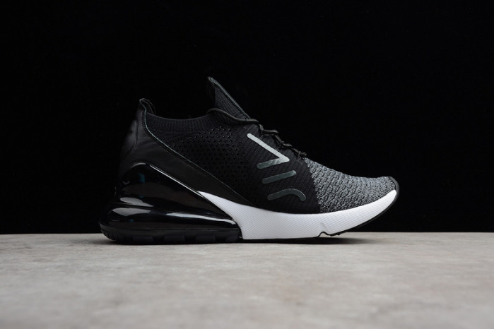 nike air max 270 flyknit “oreo” black/white ao1023-001