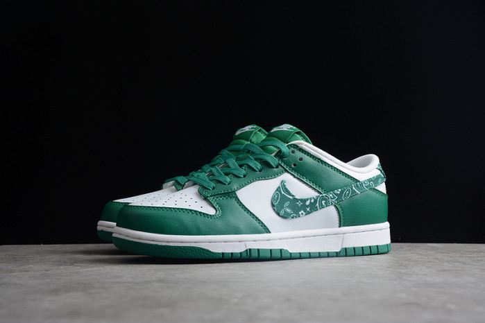 nike dunk low essential paisley pack green (w)-dh4401-102