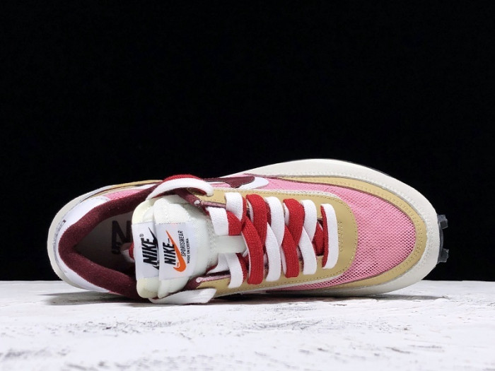 sacai x nike ldv waffle pink bv0073-500