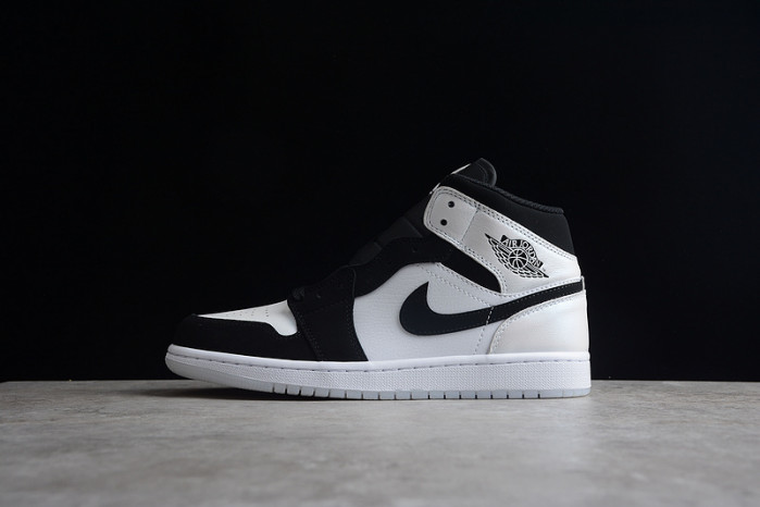 jordan 1 mid diamond shorts-dh6933-100
