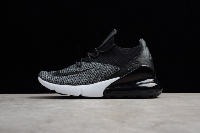 nike air max 270 flyknit “oreo” black/white ao1023-001