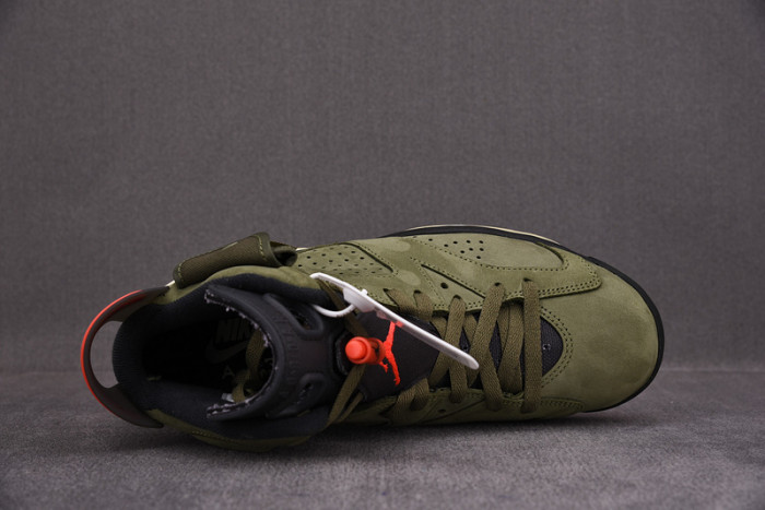 travis scott air jordan 6 medium olive cactus jack cn1084-200