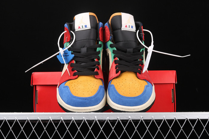 air jordan 1 mid blue the great cu2805-100