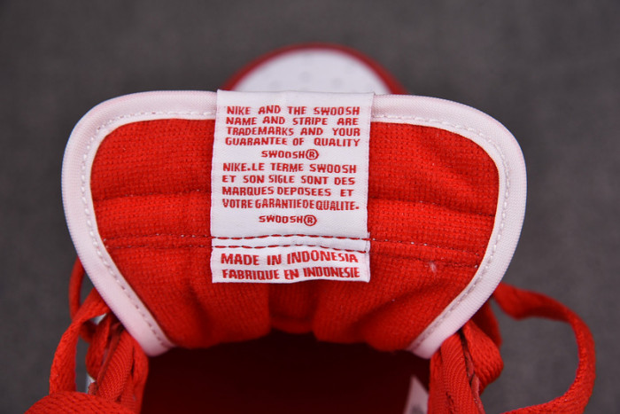 nike dunk low university red cu1727-100