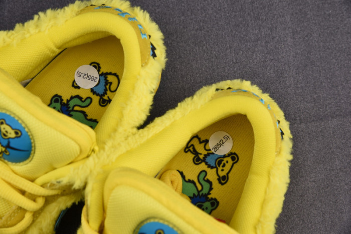 grateful dead x nike sb dunk low“ yellow bear” cj5378-700