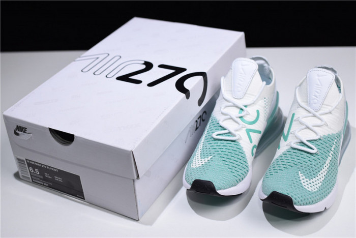 nike air max 270 flyknit (white) - ah6803-301