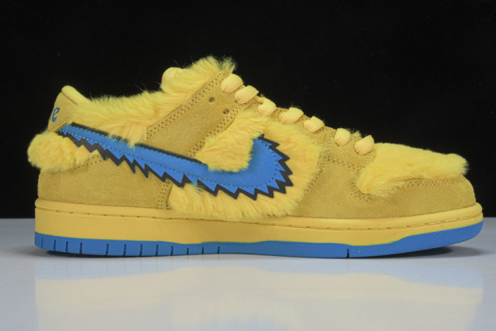 nike sb dunk low grateful dead bears opti yellow-cj5378-700