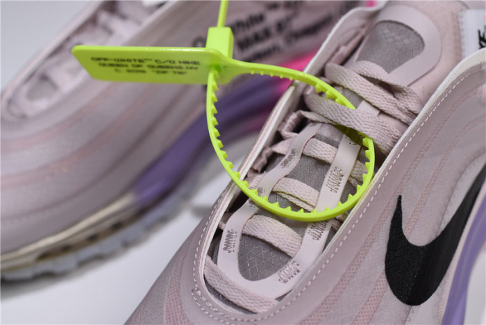 o-w nike air max 97 rose aj4585-600