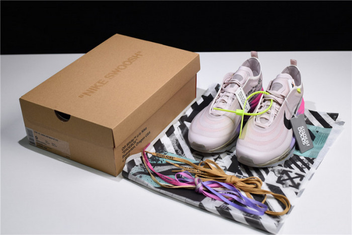 o-w nike air max 97 rose aj4585-600