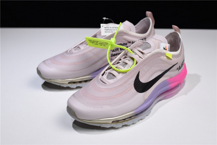 o-w nike air max 97 rose aj4585-600