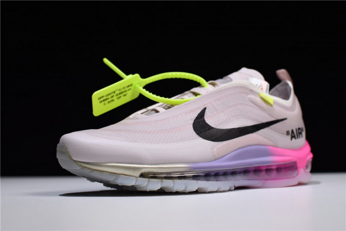 o-w nike air max 97 rose aj4585-600