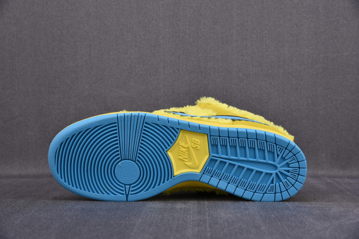 grateful dead x nike sb dunk low“ yellow bear” cj5378-700