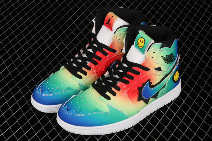 air jordan 1 retro high og "j balvin" multi-color dc1786-125