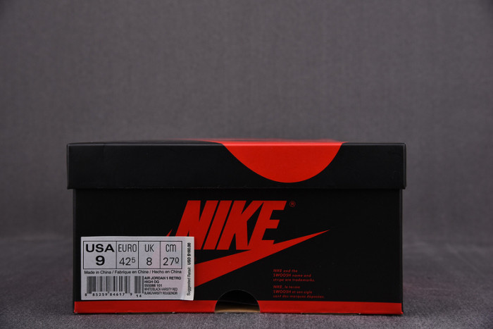 air jordan 1 retro high og chicago red 555088-101