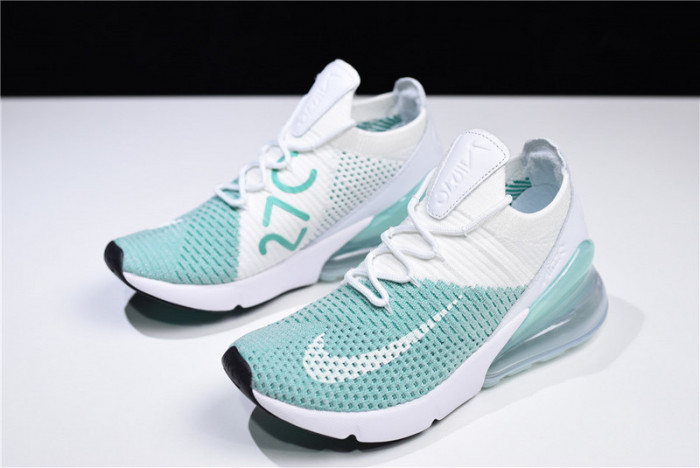 nike air max 270 flyknit (white) - ah6803-301