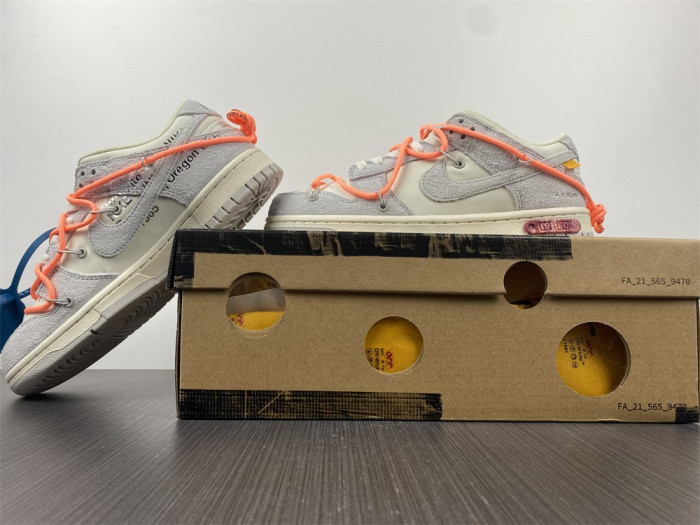 o-w x dunk low “19 of 50” dj0950-119