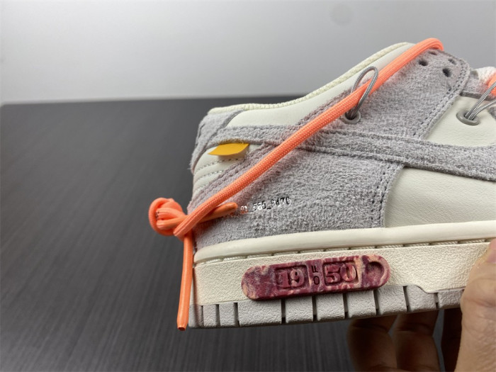o-w x dunk low “19 of 50” dj0950-119