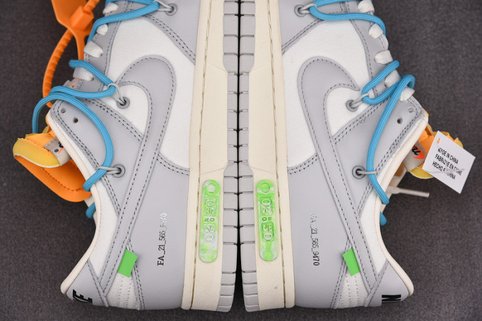 o-w x dunk low “02 of 50” dm1602-115