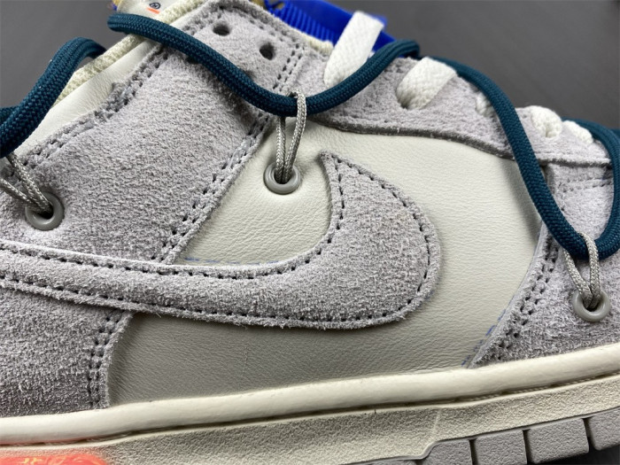 o-w x dunk low “16 of 50” dj0950-111